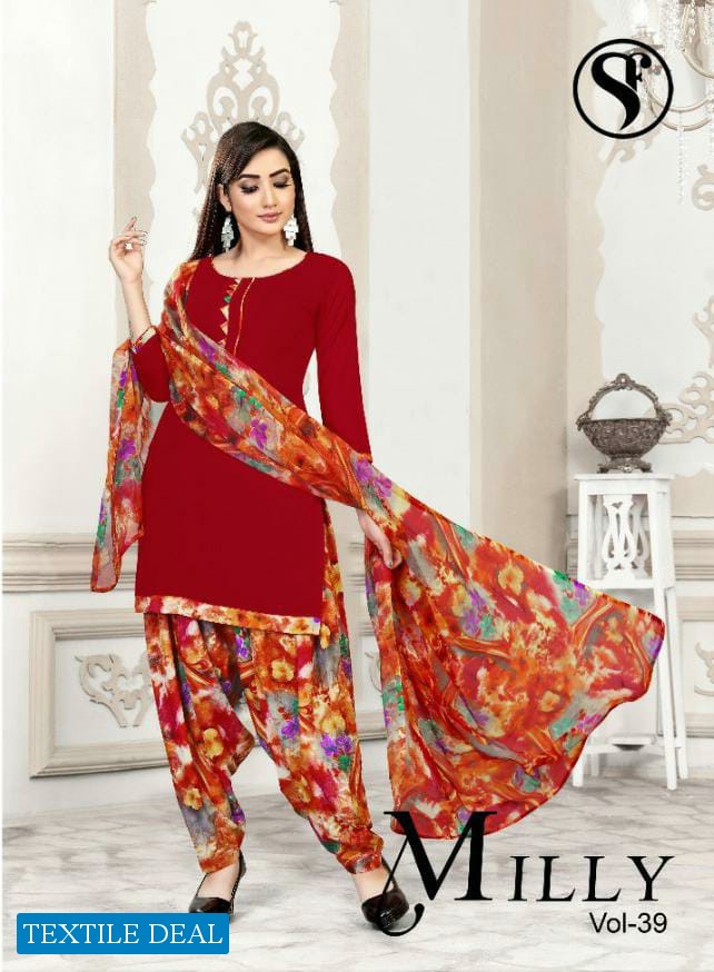 Sweety Milly Vol-39 Wholesale Cotton Printed Dress Material