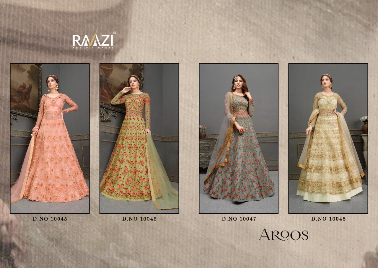 Rama Raazi Aroos 10045 To 10048 Diwali Special Salwar Kameez