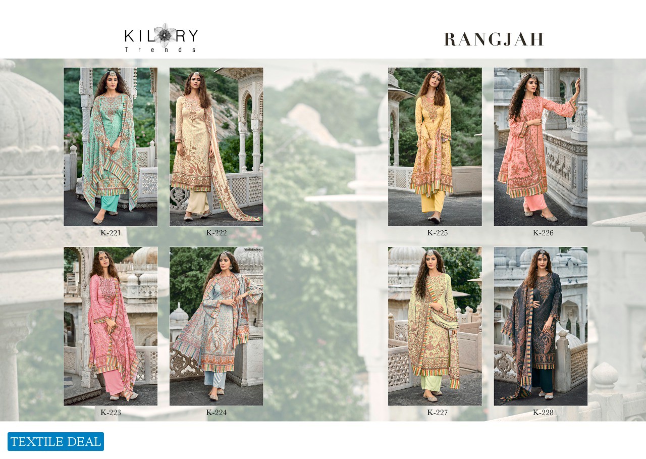 Kilory Rangjah Wholesale Pure Heavy Pashmina Winter Dress