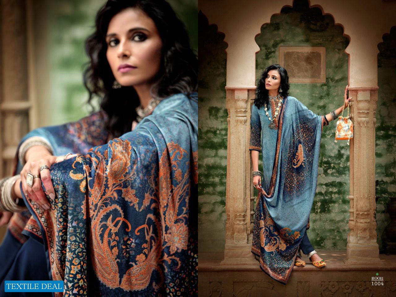 SARGAM ROOH VELVET DESIGNER WINTER SALWAR KAMEEZ