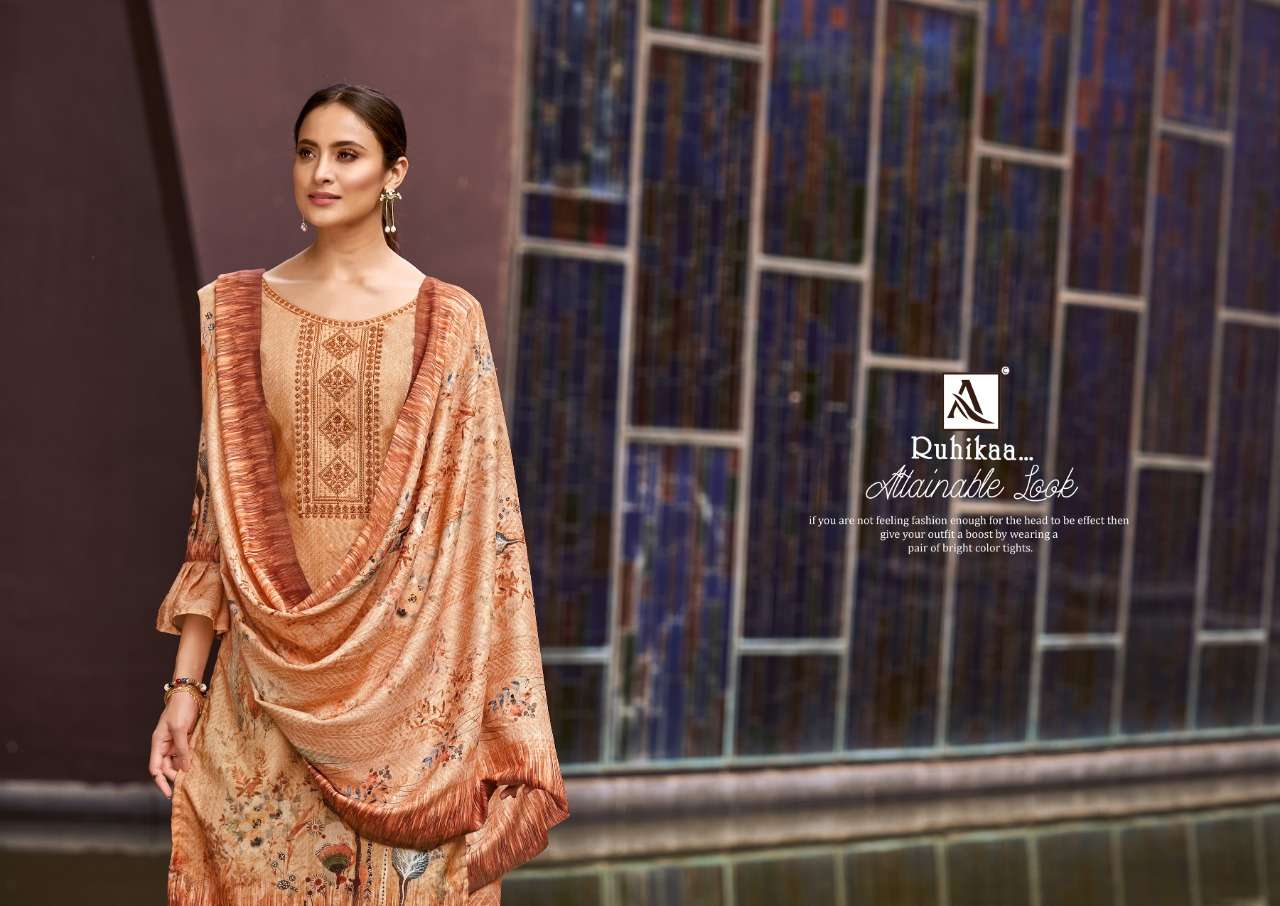 ALOK RUHIKAA WOOL PASHMINA WINTER SALWAR KAMEEZ SELLER