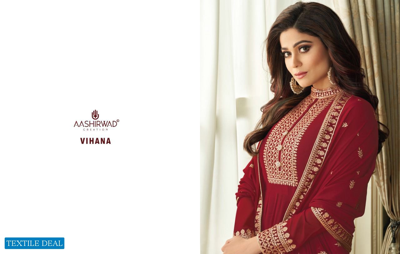 Aashirwad Vihana Wholesale Designer Anarkali Dress