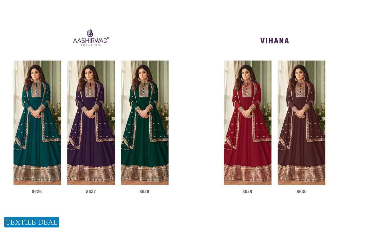 Aashirwad Vihana Wholesale Designer Anarkali Dress