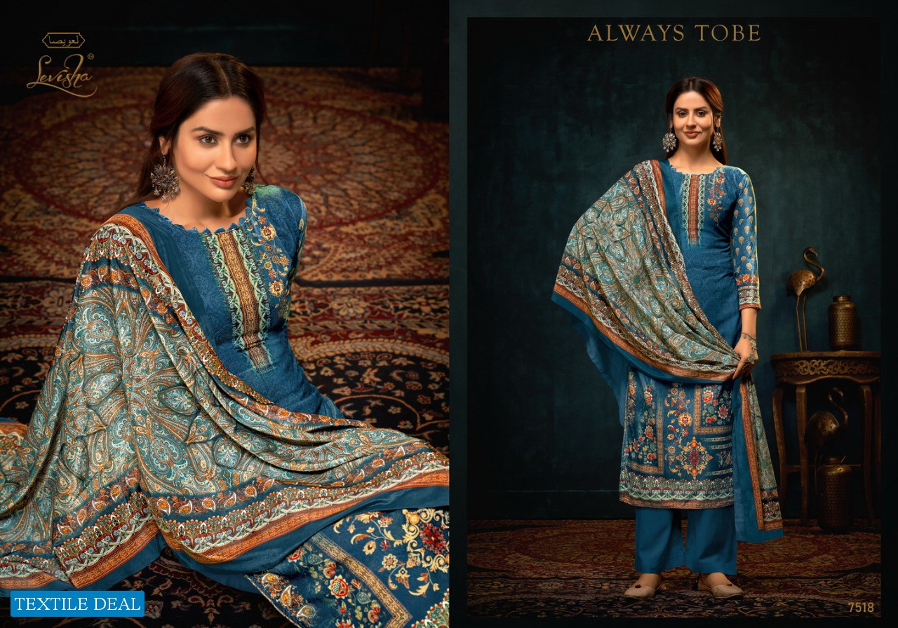 Levisha Surbhi Vol-2 Wholesale Velvet Digital Winter Dress