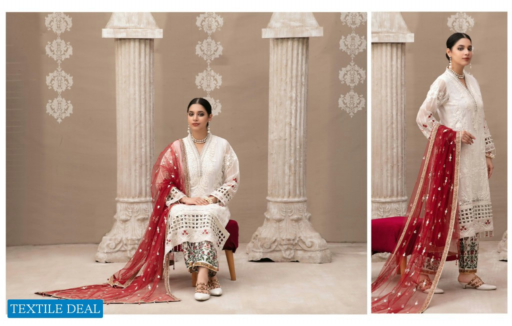 Tawakkal Tiffany Exclusive Chiffon Branded Pakistani Dress