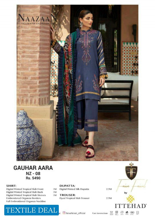 ITTEHAD BY NAAZAAN  WINTER COLLECTION  2021