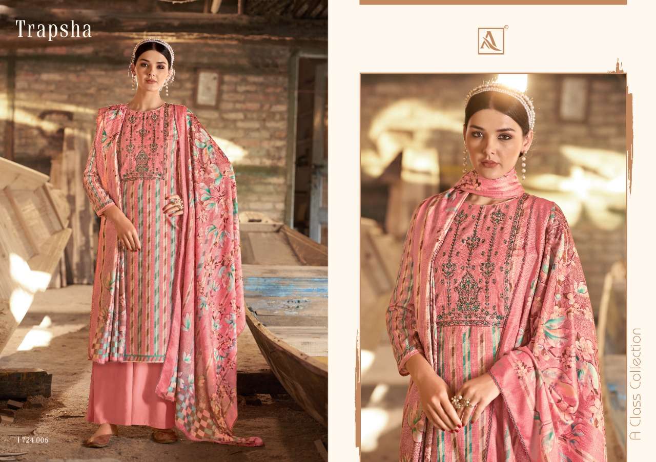 ALOK TRAPSA PASHMINA GARAM DRESS COLLECTION