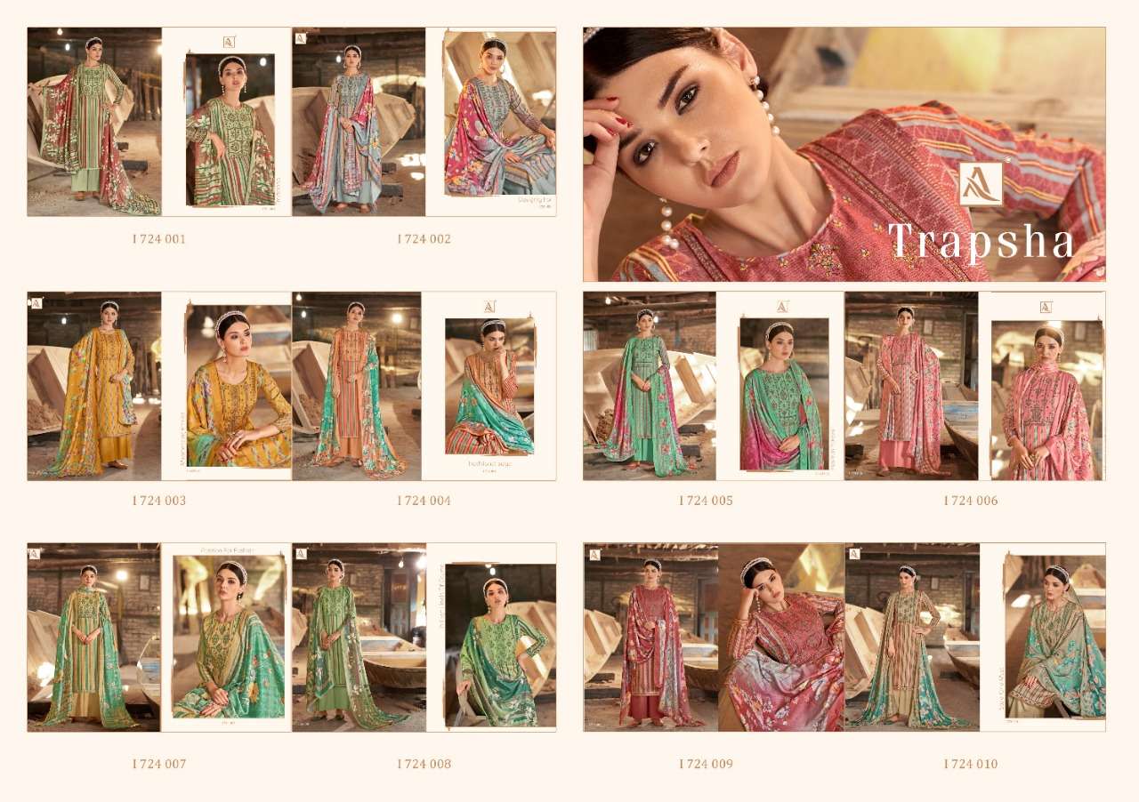 ALOK TRAPSA PASHMINA GARAM DRESS COLLECTION