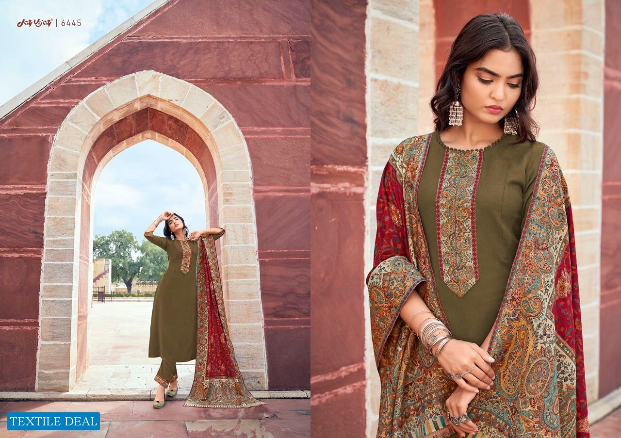 JAY VIJAY PEHCHAAN PASHMINA EXCLUSIVE FANCY SALWAR KAMEEZ