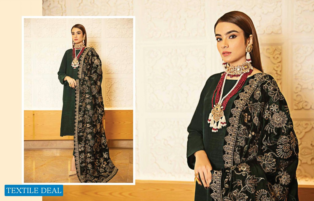 Ramsha Velvet Shawl Collection Vol-2 Wholesale Original Pakistani Dress