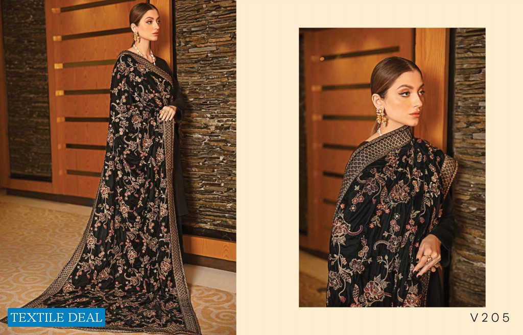 Ramsha Velvet Shawl Collection Vol-2 Wholesale Original Pakistani Dress