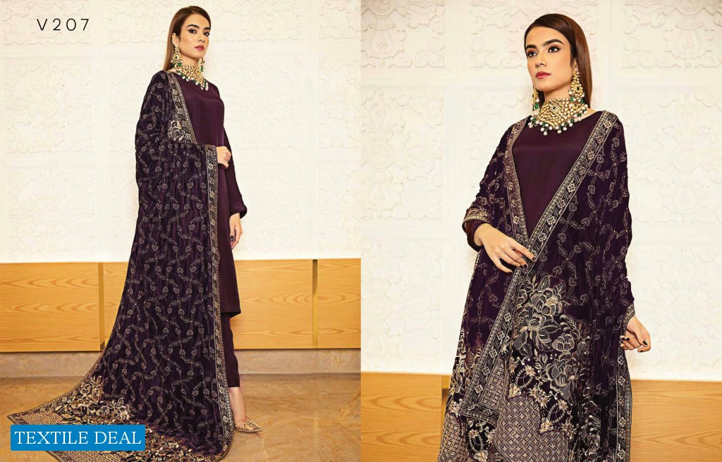 Ramsha Velvet Shawl Collection Vol-2 Wholesale Original Pakistani Dress