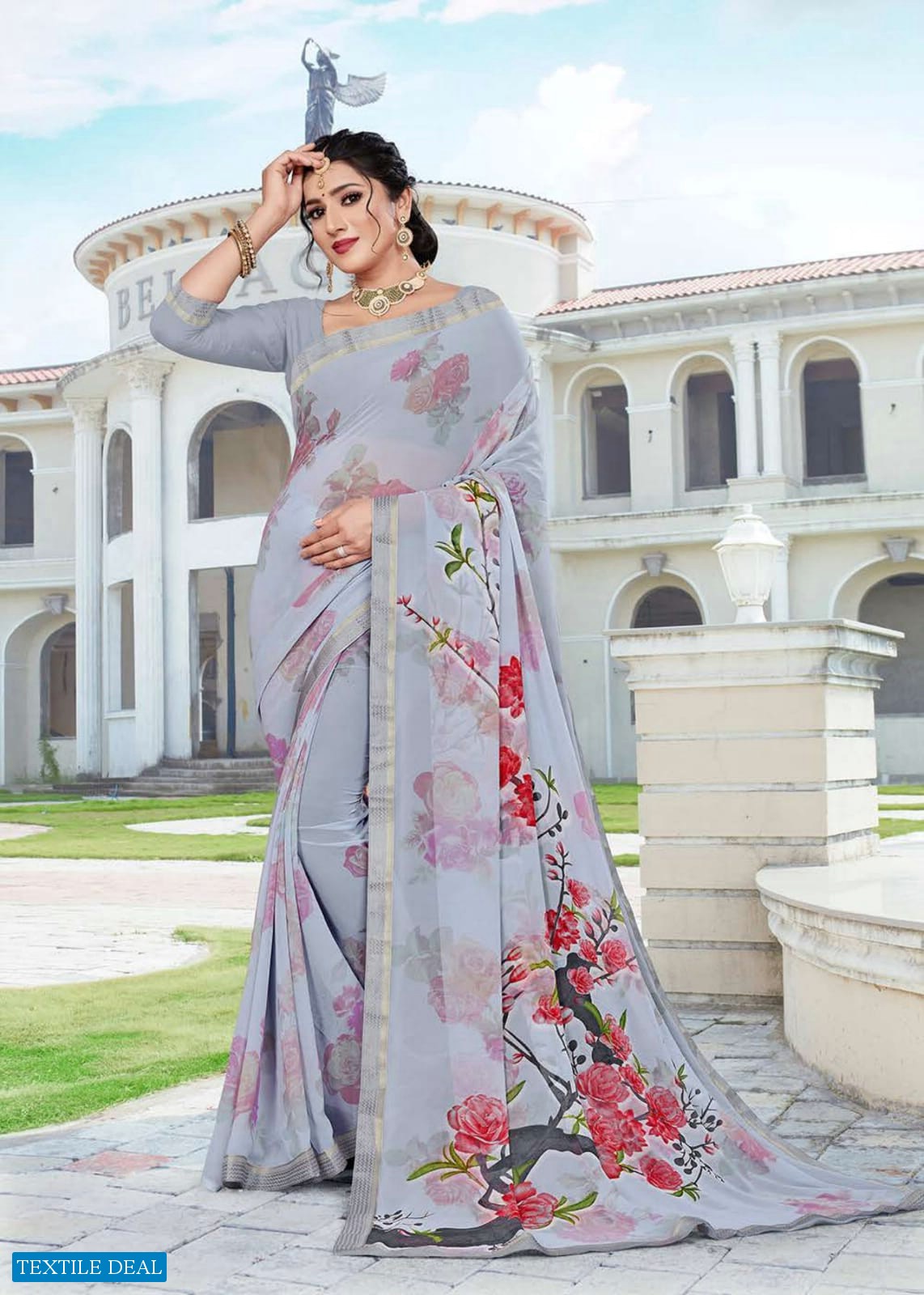 Mansarover Jivika Wholesale Indian Ethnic Sarees