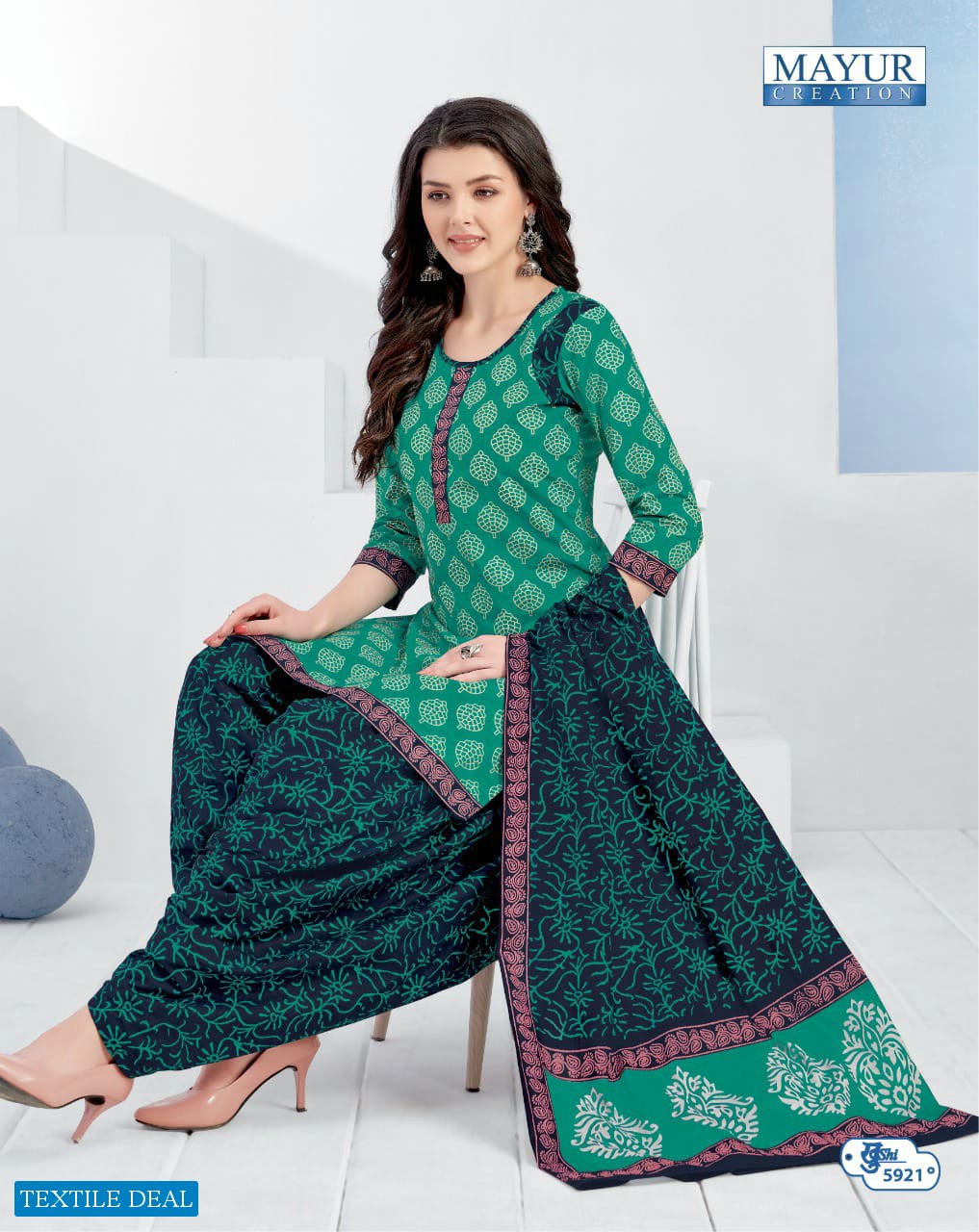 Mayur khushi Vol-59 Wholesale Pure Cotton Dress Material