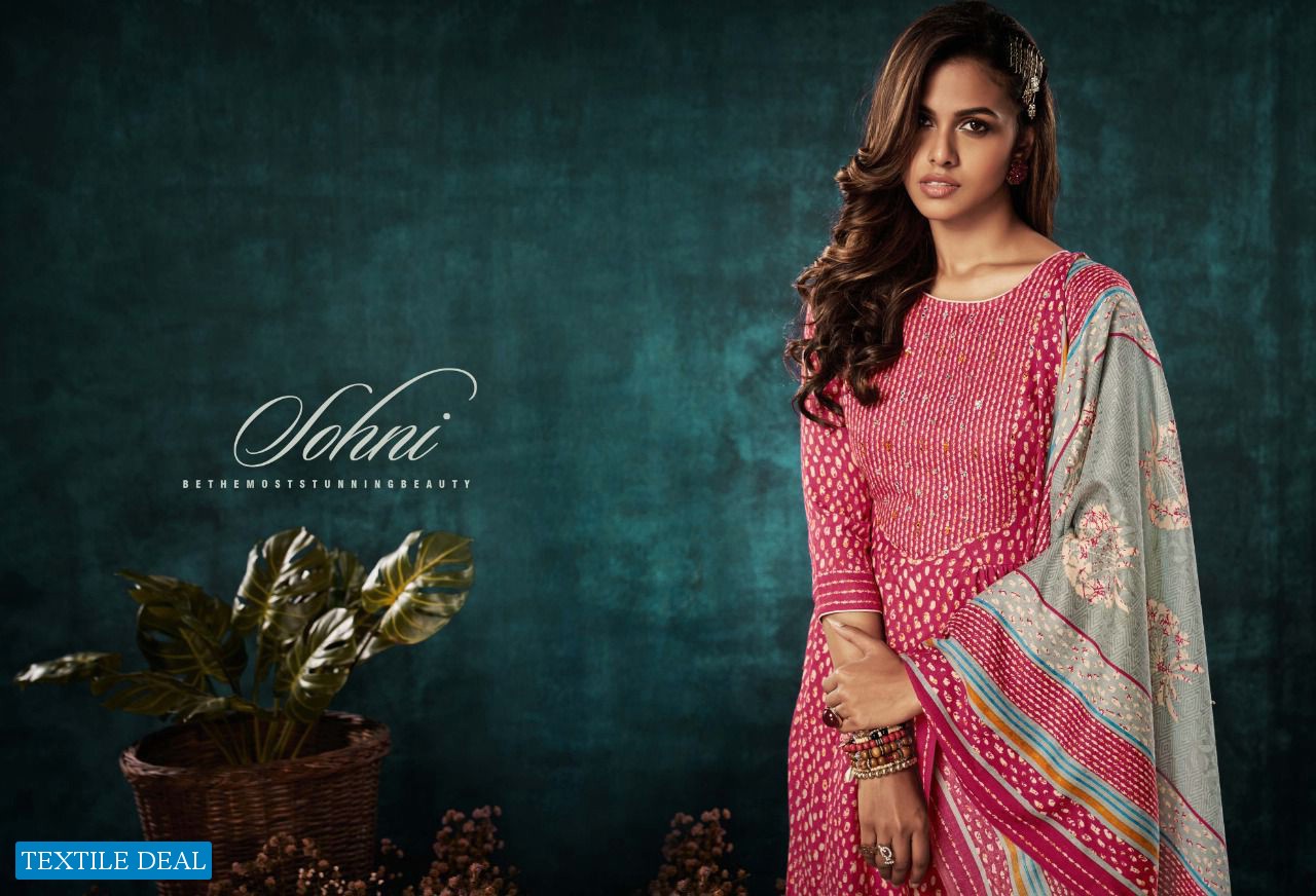 Sargam Sohni Wholesale Pure Pashmina Dress Material