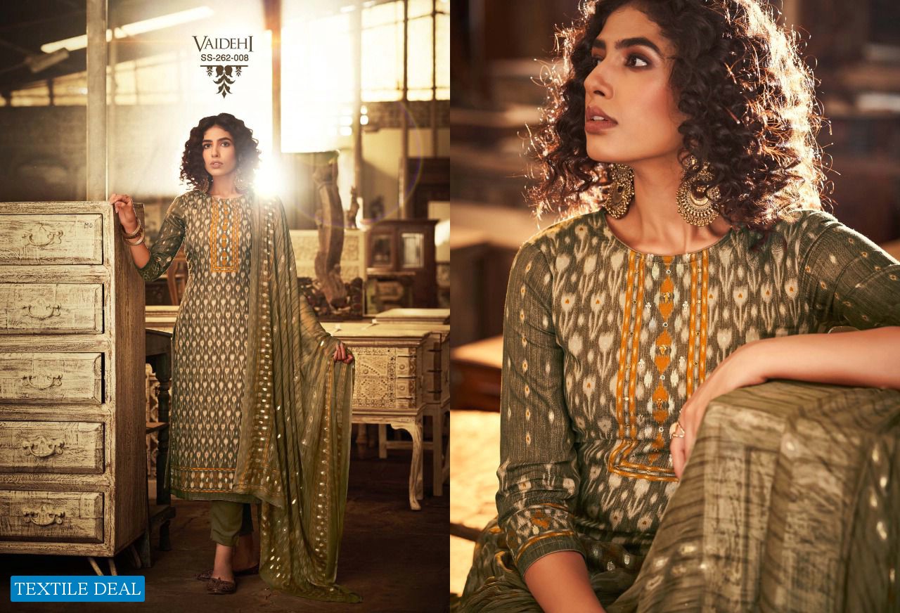 Sargam Vaidehi Wholesale Pure Pashmina Winter Dress