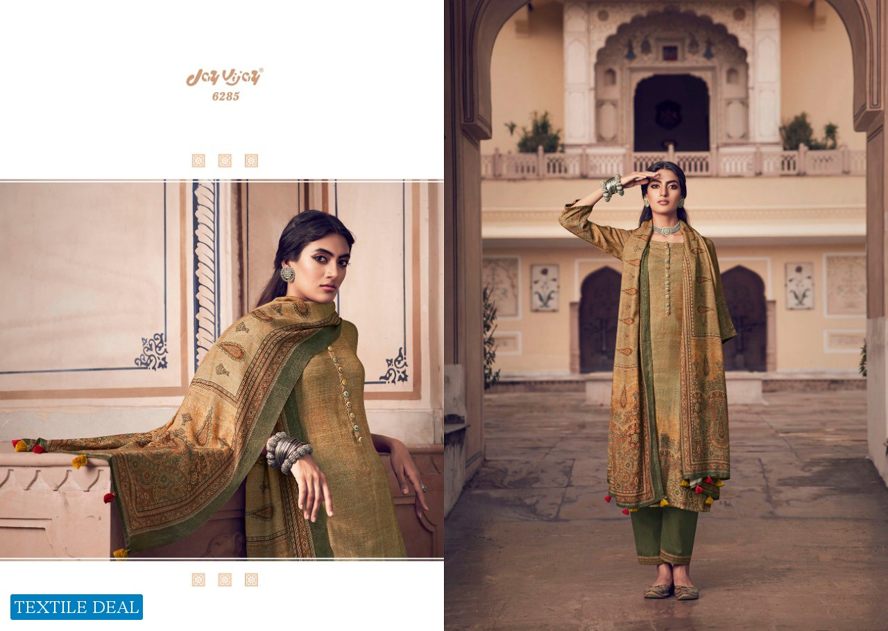 jay VIjay Kresha Wholesale Pashmina Handwork Winter Dress