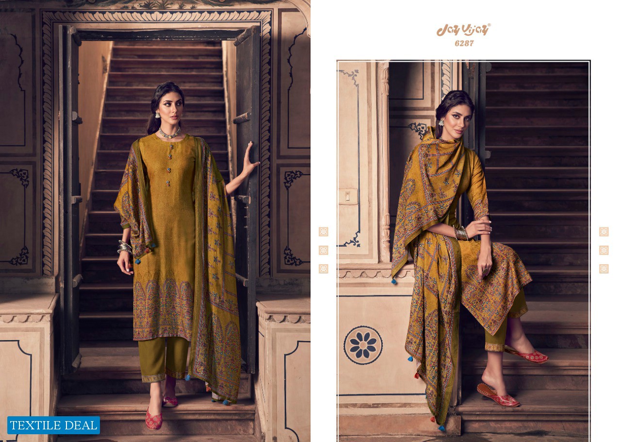 jay VIjay Kresha Wholesale Pashmina Handwork Winter Dress