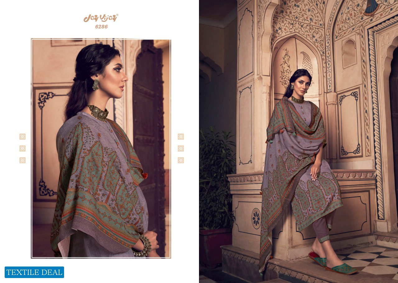 jay VIjay Kresha Wholesale Pashmina Handwork Winter Dress