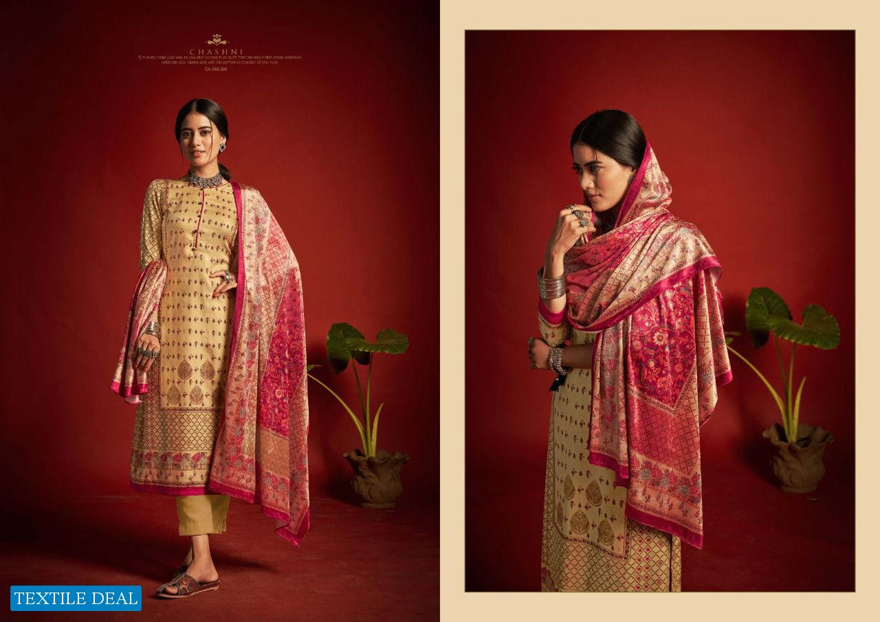 Sargam Chashni Wholesale Pure Viscose Pashmina Winter Salwar Kameez