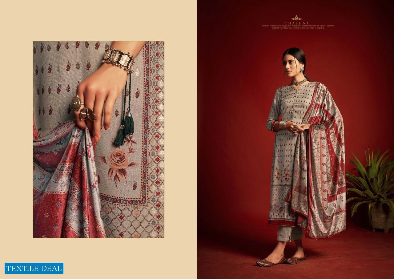 Sargam Chashni Wholesale Pure Viscose Pashmina Winter Salwar Kameez