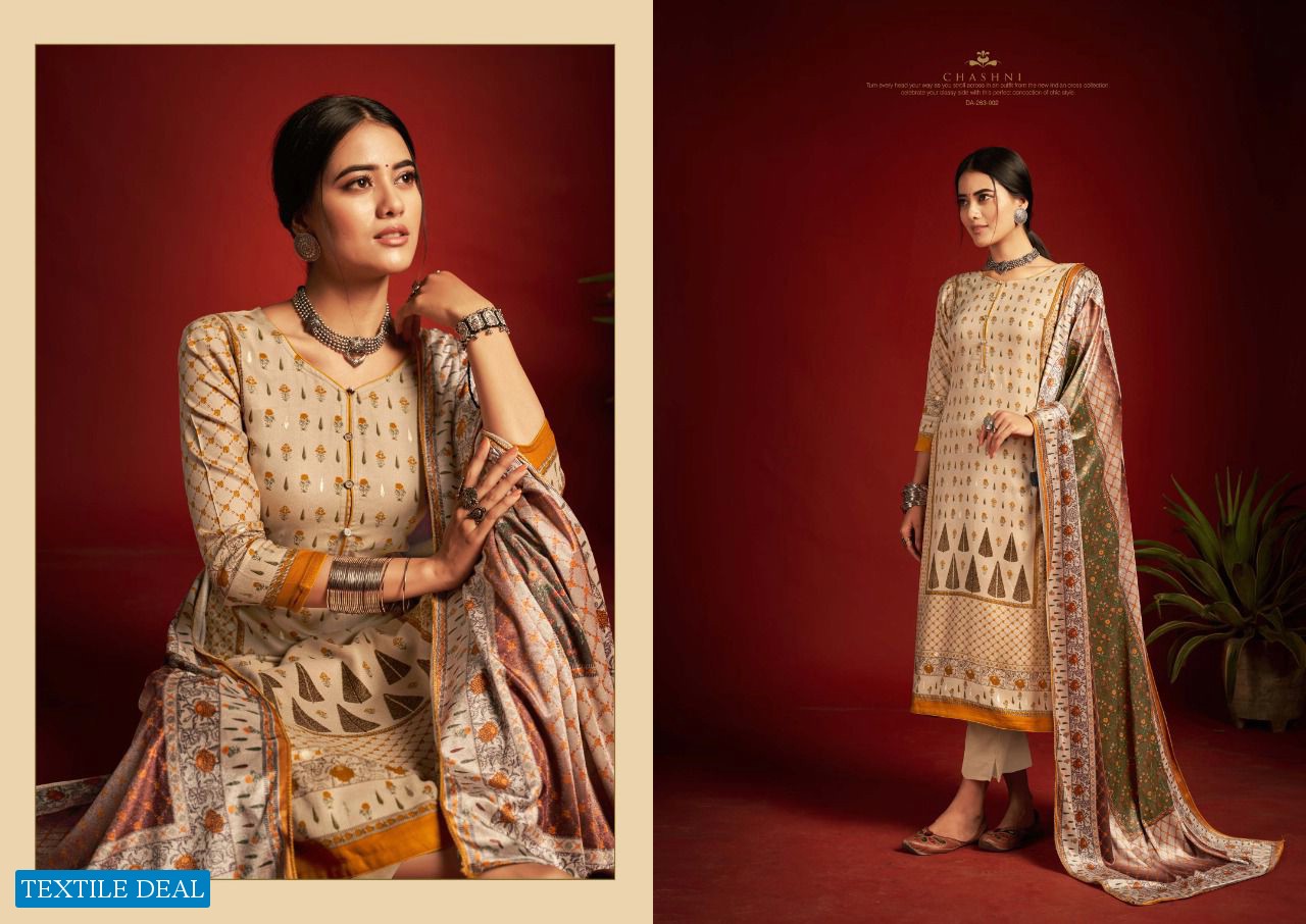 Sargam Chashni Wholesale Pure Viscose Pashmina Winter Salwar Kameez