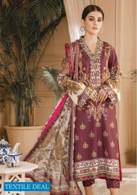 Anaya Embroidered Cambric 2021 Original Pakistani Dress