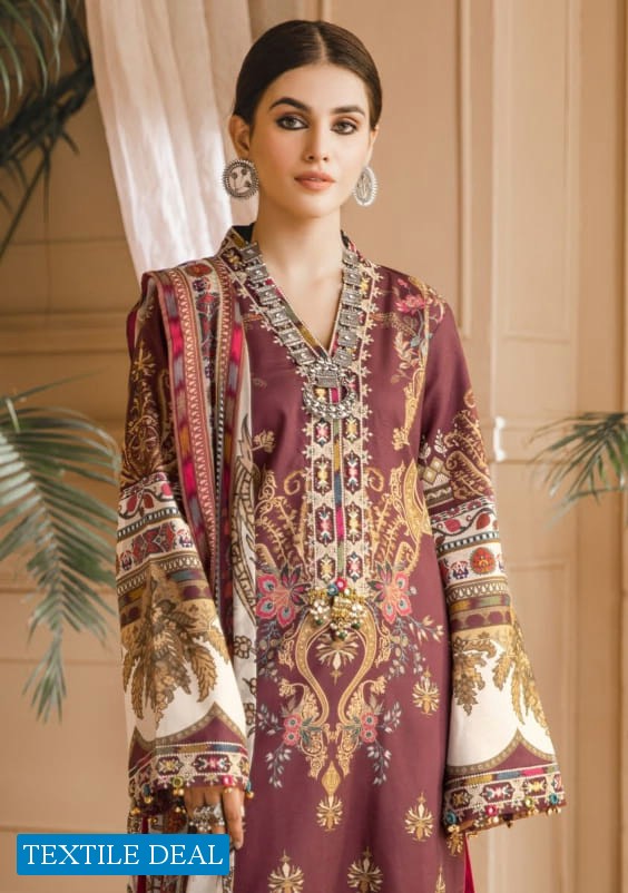 Anaya Embroidered Cambric 2021 Original Pakistani Dress