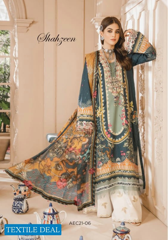 Anaya Embroidered Cambric 2021 Original Pakistani Dress