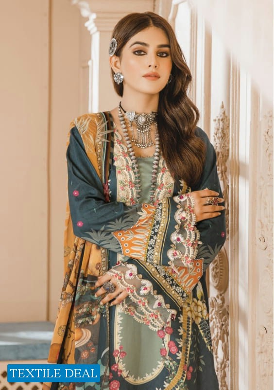 Anaya Embroidered Cambric 2021 Original Pakistani Dress
