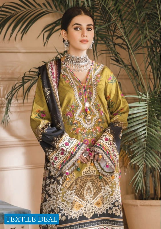 Anaya Embroidered Cambric 2021 Original Pakistani Dress