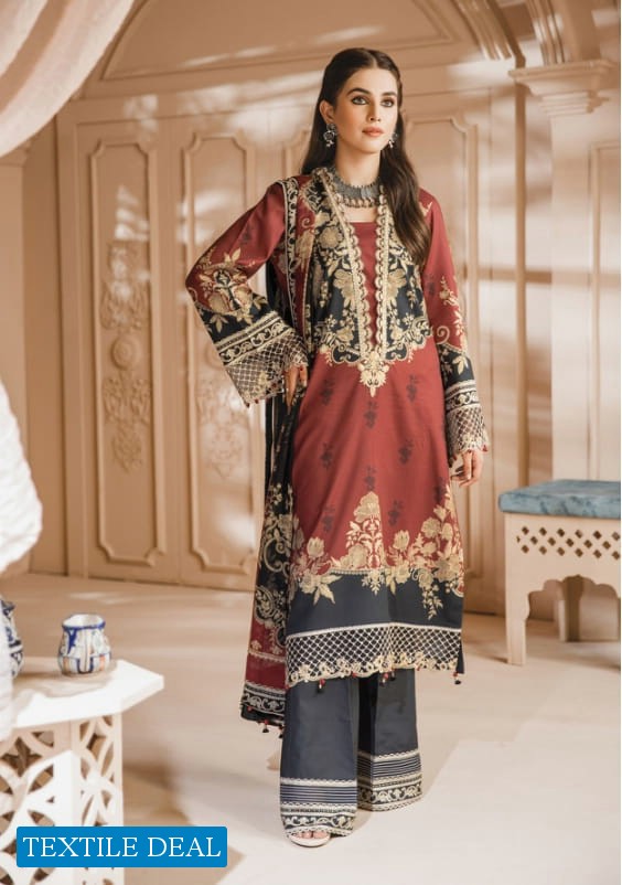 Anaya Embroidered Cambric 2021 Original Pakistani Dress