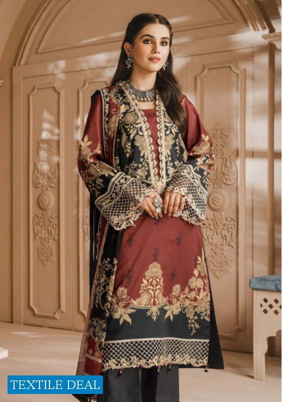 Anaya Embroidered Cambric 2021 Original Pakistani Dress