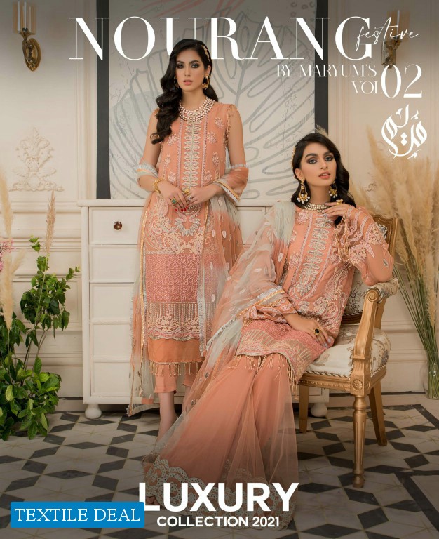 Maryums Nourang Vol-2 Wholesale Luxury Collection 2021