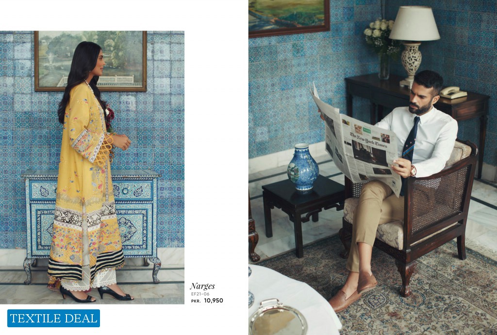 Elan Shalimar Wholesale Original Pakistani Dress