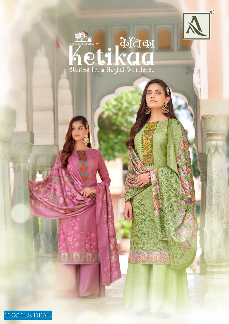 Alok Ketikaa Wholesale Wool Pashmina Winter Dress