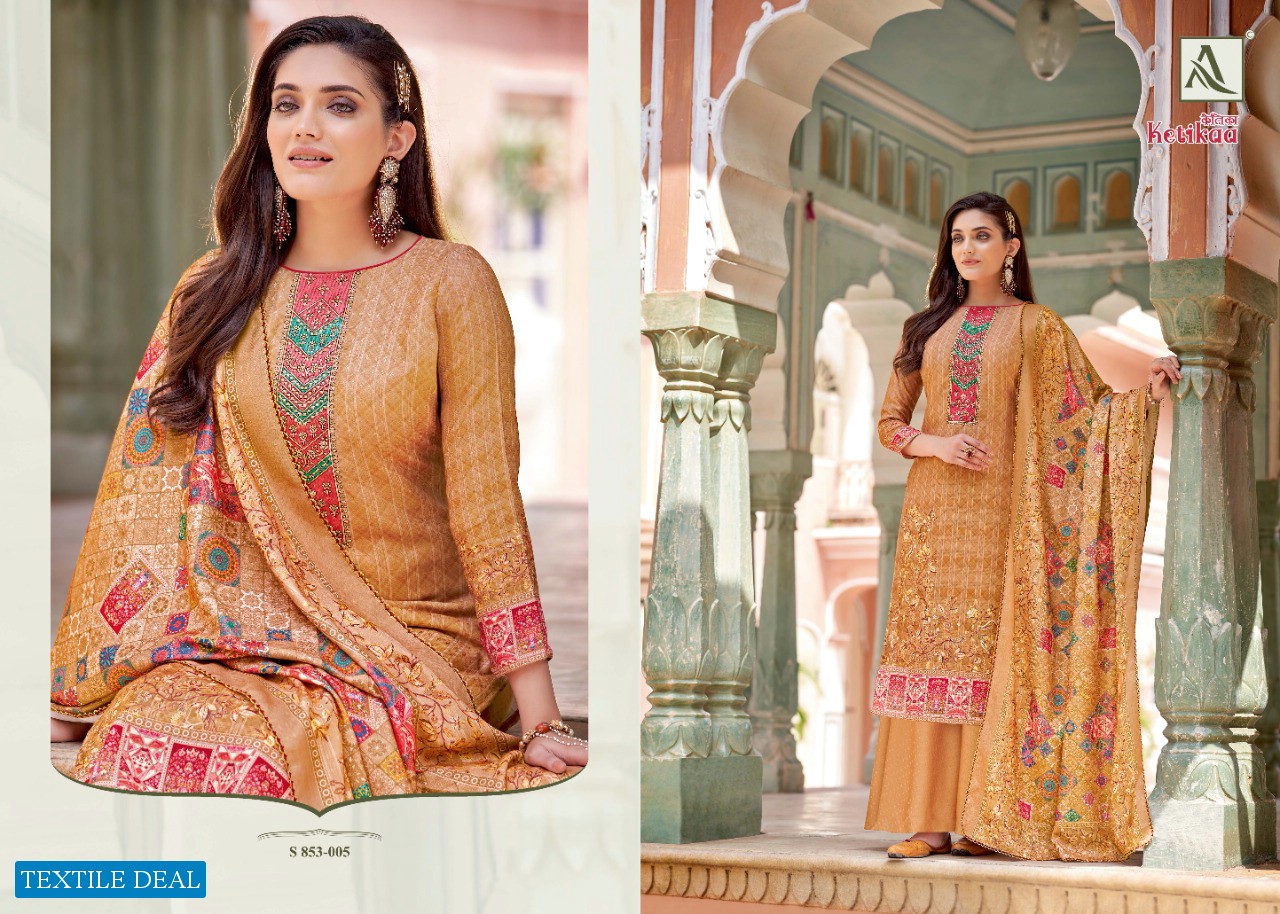 Alok Ketikaa Wholesale Wool Pashmina Winter Dress