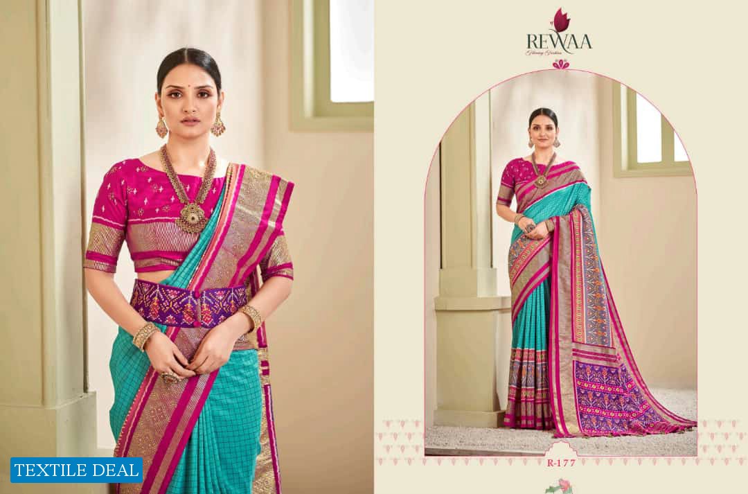 Rewaa Patola Vol-2 Wholesale Silk Based Indian Sarees