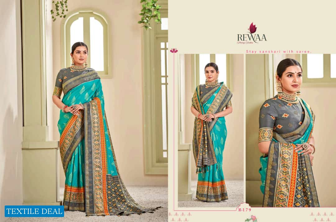 Rewaa Patola Vol-2 Wholesale Silk Based Indian Sarees