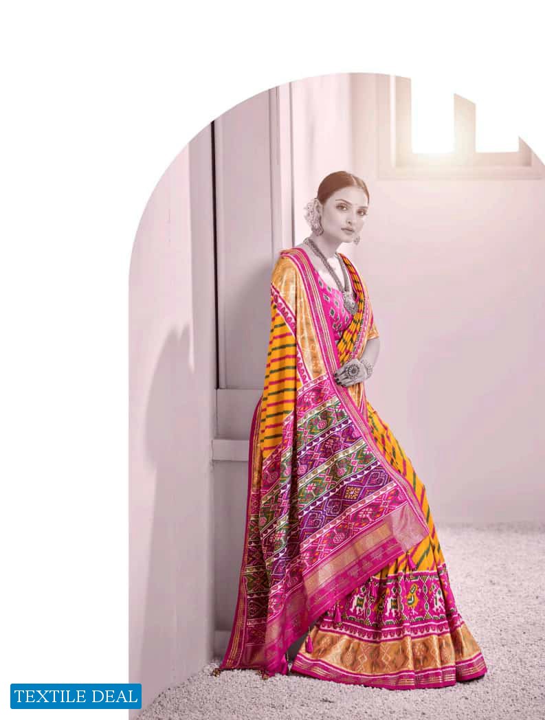 Rewaa Patola Vol-2 Wholesale Silk Based Indian Sarees