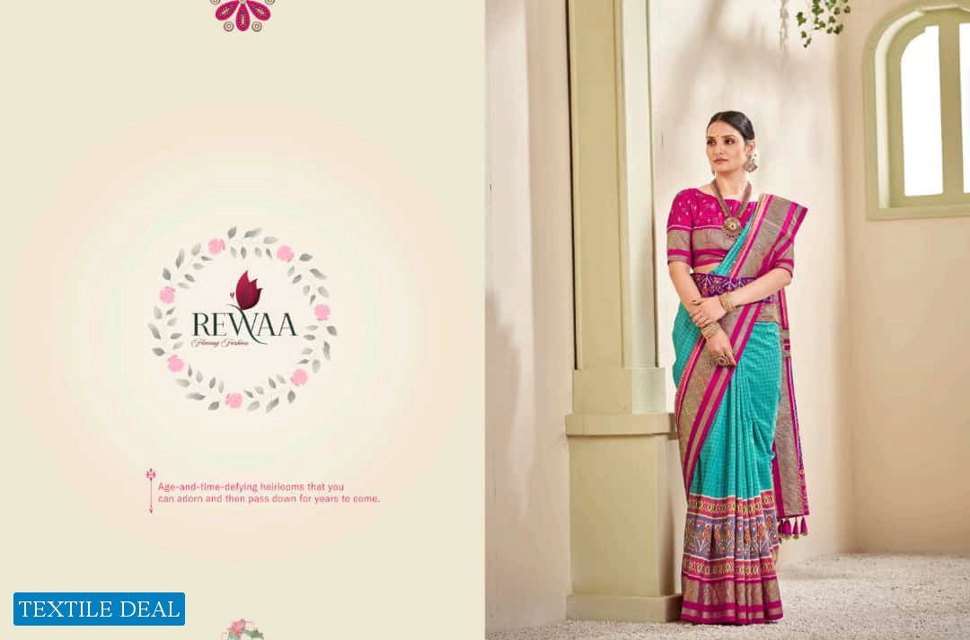 Rewaa Patola Vol-2 Wholesale Silk Based Indian Sarees