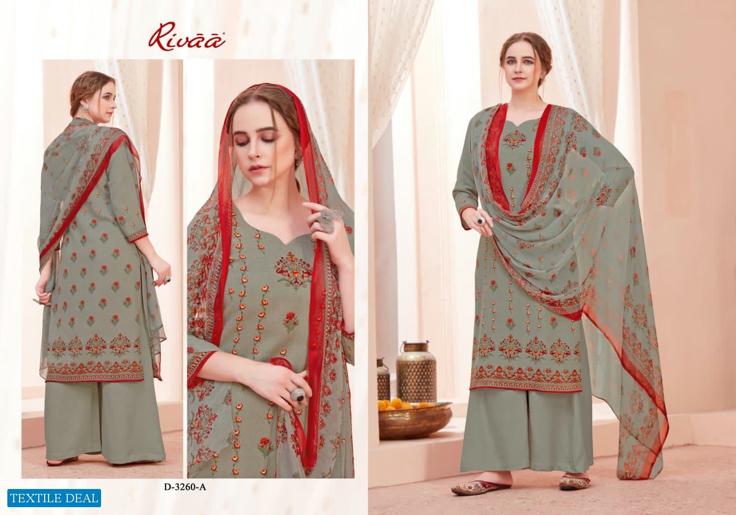 Rivaa Tabeer Wholesale Heavy Pashmina Winter Dress