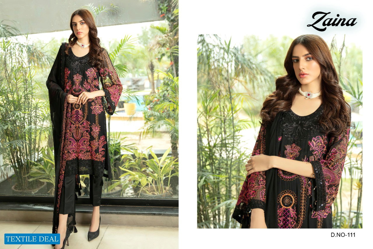 Zaina Vol-10 Wholesale Pakistani Concept Dress