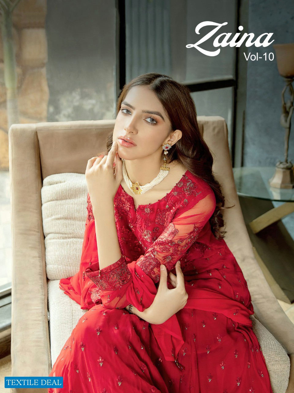 Zaina Vol-10 Wholesale Pakistani Concept Dress