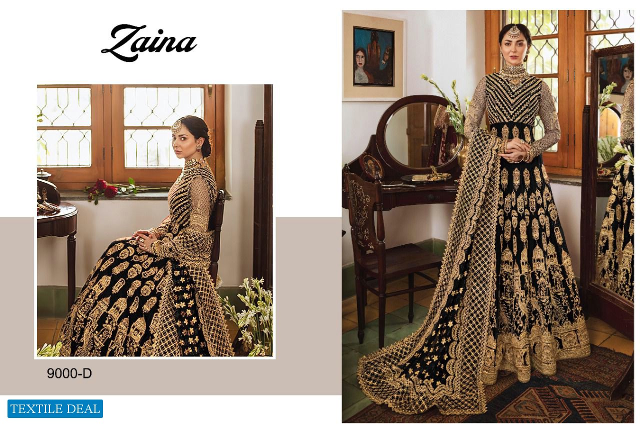 Zaina Vol-8 Wholesale Pakistani Concept Dress Material