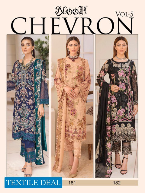 Noor Chevron Vol-5 Wholesale Pakistani Concept Dress