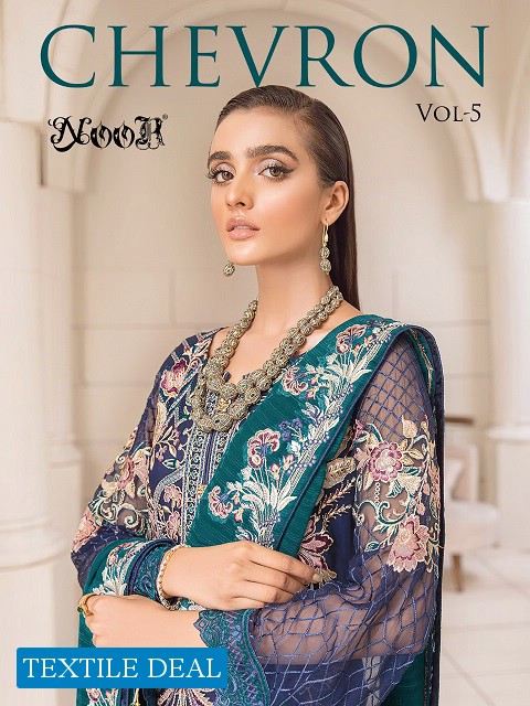 Noor Chevron Vol-5 Wholesale Pakistani Concept Dress