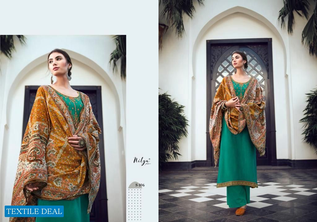 LT NItya Winter Shawl Wholesale Designer Winter Collection