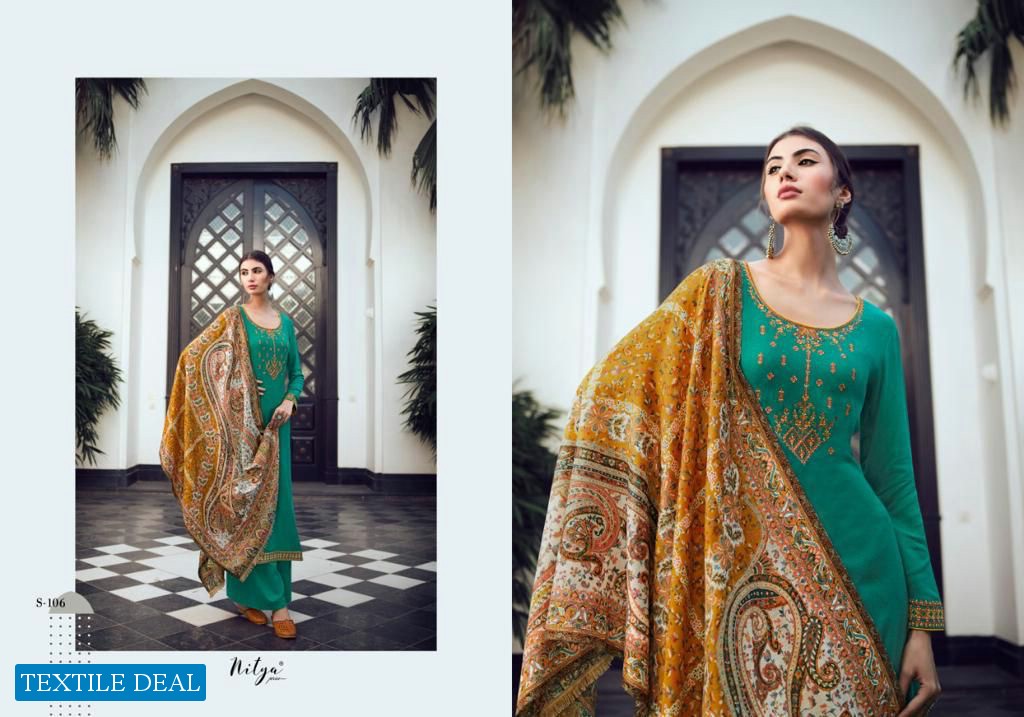 LT NItya Winter Shawl Wholesale Designer Winter Collection