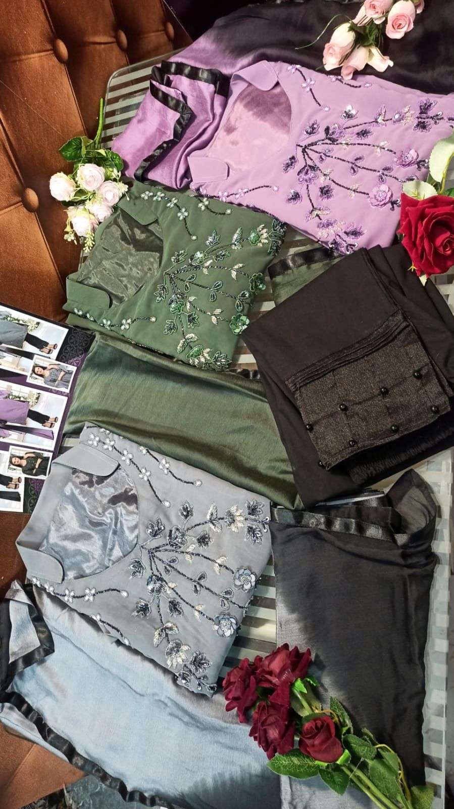 LAXURIA 1160 GEORGETTE READYMADE PAKISTANI FANCY SALWAR KAMEEZ